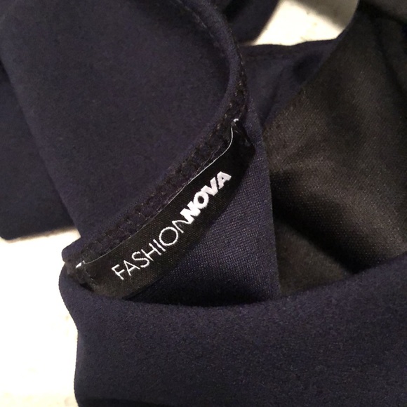 ‼️SOLD‼️Fashion Nova Jordyn One shoulder jumpsuit - Picture 2 of 2